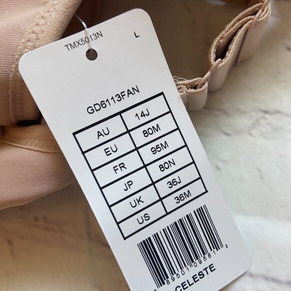 GODDESS Women's Plus Size Full Coverage 36M NWT - Picture 6 of 8